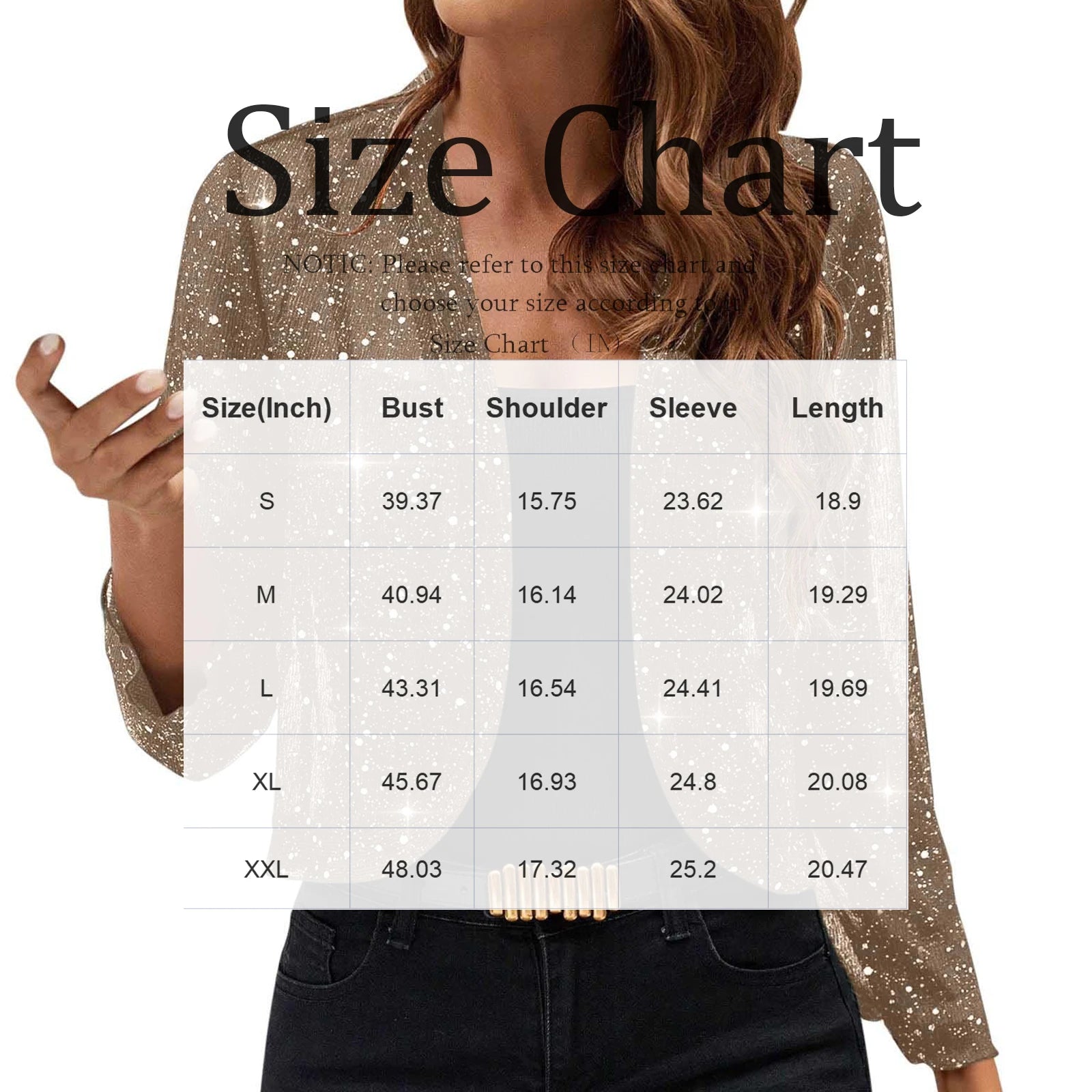 🌸 Cardigan corto elegante da donna con decorazione luminosa