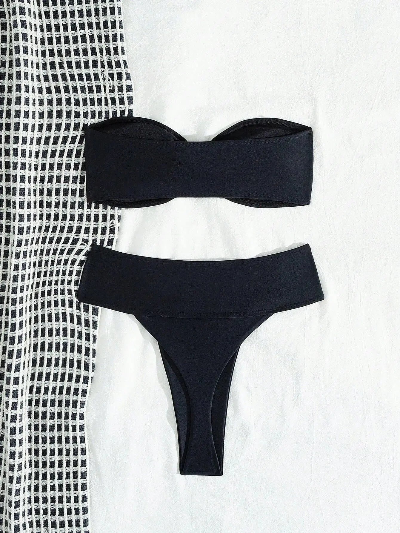 🌸 Costume da Bagno a Fascia Donna con Dettaglio Stella Marina