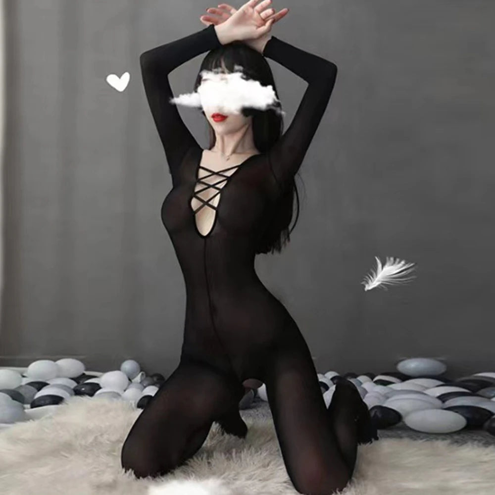 🌸 Body intero in maglia da donna con design aderente e moderno